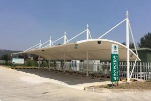 汕头膜结构停车棚